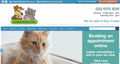 Desktop Screenshot of essendonvet.com.au